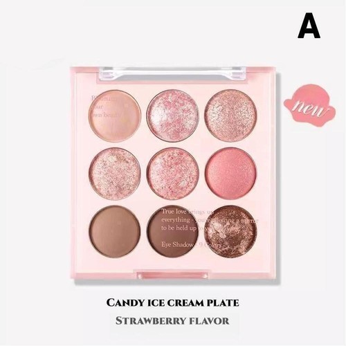 Ice cream eyeshadow - cream, palette