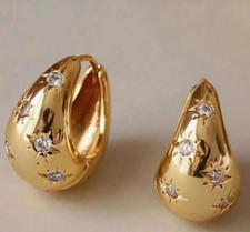 Zara 18K Gold Plated rain tear
