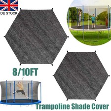 8/10FT Outdoor Trampoline Shade Protection Cover Trampoline Sunshade Tent Cover
