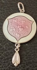 James Fenton Silver & Enamel Pendant ~ Art Nouveau ?