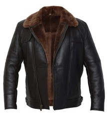 MENS SHEEPSKIN LEATHER JACKET