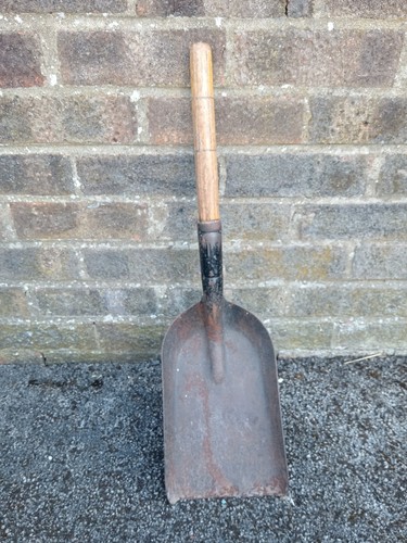 Vintage 1950 coal ash shovel - vintage,