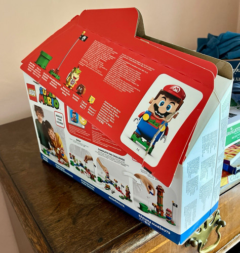 Opened unwanted lego super - unwanted,,