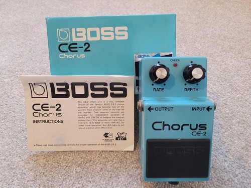 Green label boss ce2 - label, (late