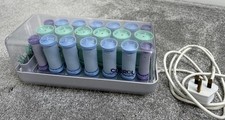 Clairol Curl Control Heated Rollers Hair Styler Curlers 20rollers  23pins