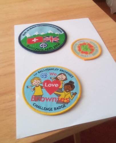 Girlguiding badges