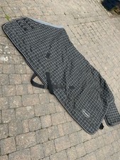 6ft9 Whitaker Walcot 200g Medium Stable Rug Fleece Collar Black Check