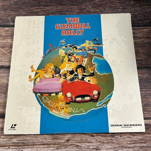 The gumball rally laserdisc - rally,