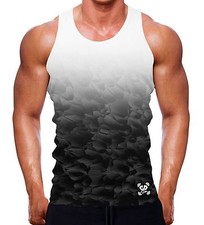 Krypton Fade Tank Vest Gym Men