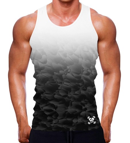 Krypton fade tank vest - fade, men