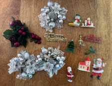 Vintage 1980s Christmas Cake