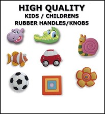 Rubber knobs handles children - handles,