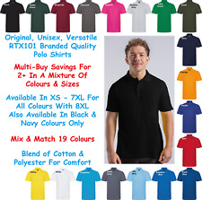 Polo Shirt Unisex Work Wear T Shirt Cheap Versatile & Durable XS - 8XL Sizes