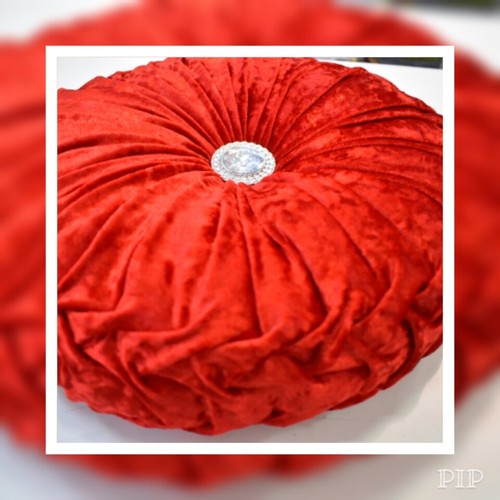 New crushed velvet round - new,