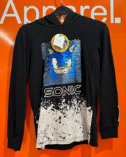 Next Sonic The Hedgehog Reversible Sequin Hoodie, Age 9, New With Tag, B164