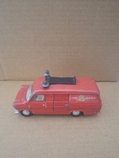 Dinky Ford Transit Van.  Fire