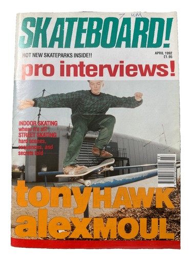 Skateboard magazine alex moul - skateboard!,