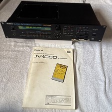 Roland Super JV-1080 rack mount synthesizer - with original manual