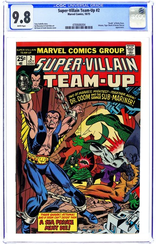 Super villain team 2 cgc - team-up, #2