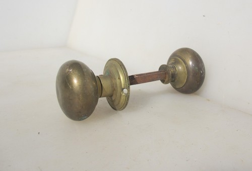 Victorian brass door knobs - victorian,
