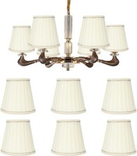 Set of 6 Cream Fabric