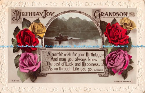 R447903 birthday joy grandson - r447903,