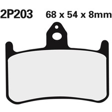 Nissin SINTERED FRONT ST brake