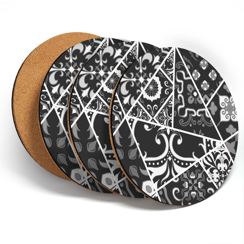 Coasters bw pretty - -,