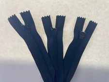 Strong Black Waterproof Zips
