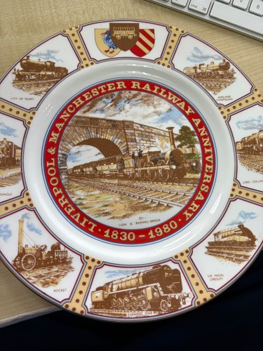 Coalport plate liverpool - -, &