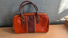 Vintage Style Italian Leather