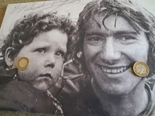 Joey dunlop x - 8", signed