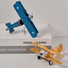 Vintage Metal Airplane Model