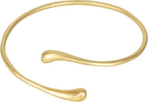 Gaueiour gold teardrop bangle - gaueiour,