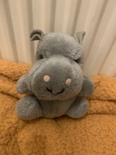 Vintage Playmakers Hippo Plush 1990’s Soft Toy Rare Collectable