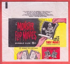 1963   TOPPS   MONSTER FLIP