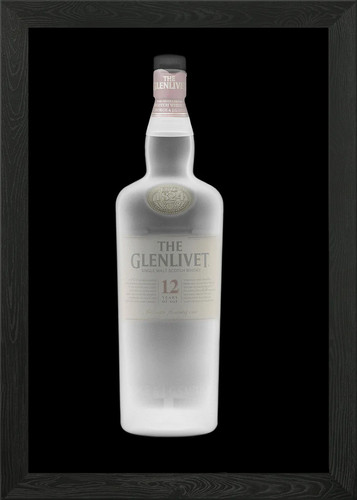 Glenlivet whiskey ray framed - glenlivet,