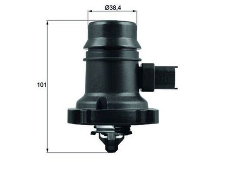 Engine thermostat mahle - thermostat,