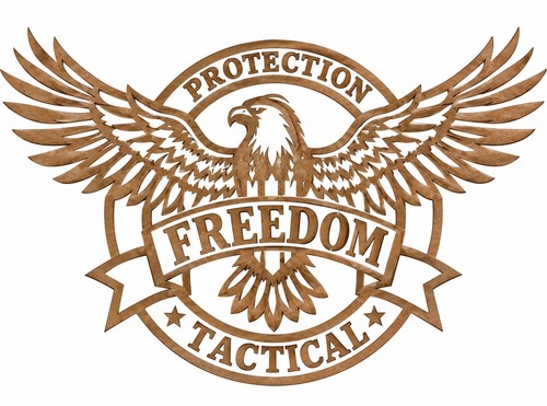 Patriotic eagle mdf laser - laser, cut