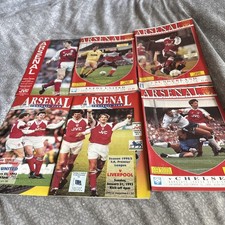 Arsenal Homes V Leeds 93/92/91 Sunderland 91 Liverpool 93 Chelsea 90