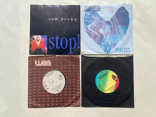 80s vinyl singles bundle sam - vinyl,