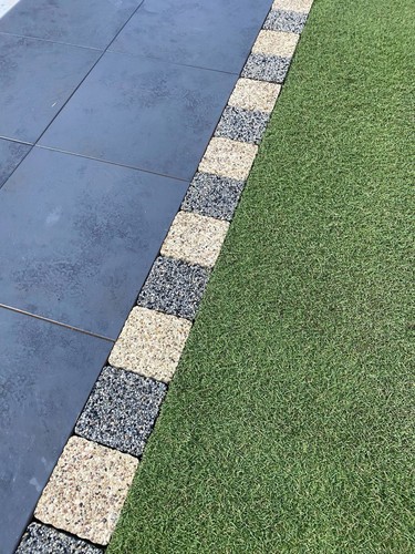 Garden edging border bricks - garden,