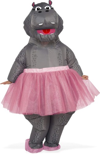 Hippo inflatable costume - hippo,