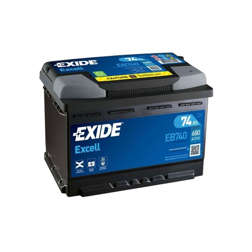 Car battery eb740 exide excell - car,