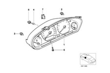 BMW Genuine Light Bulb 12V 1.2W Fits E36 E34 E32 E38 E31 E30 62131383311
