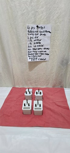 4vintage bakelite 13 amp - ,
