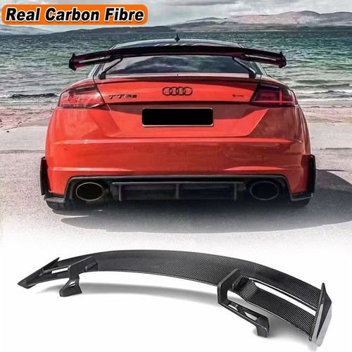 Trunk spoiler carbon fiber - tt,