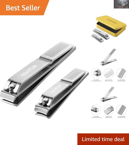 Ergonomic nail clippers set - ergonomic,