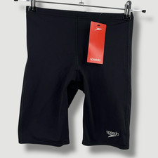 Speedo Mens Black Eco Endurance+ Jammer Swimming Trunk Size 75cm 30" New BNWT