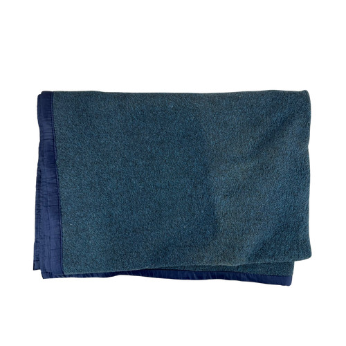 Romanian army blanket - army, blue